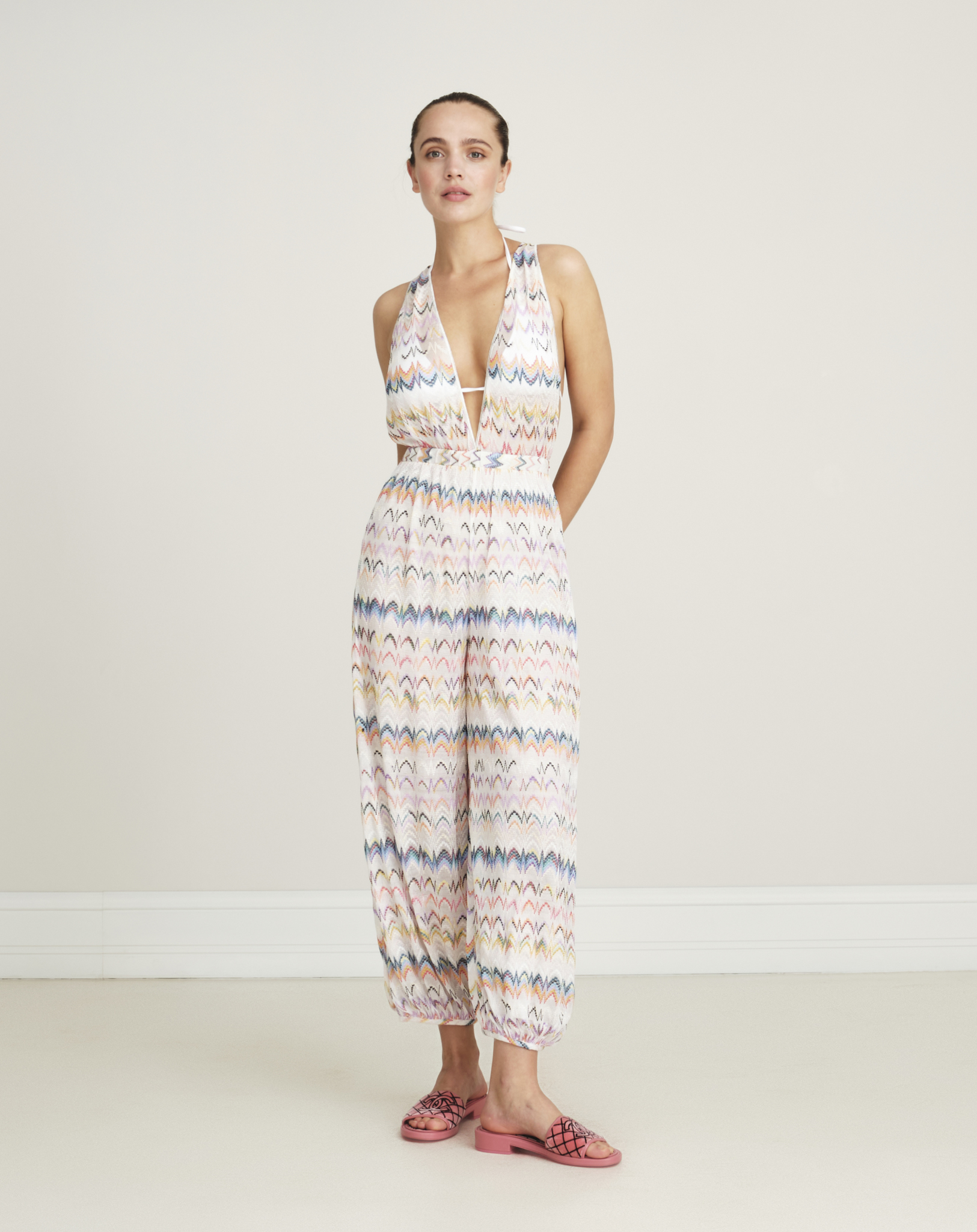 Missoni - Iconic Zigzag Woven Jumpsuit